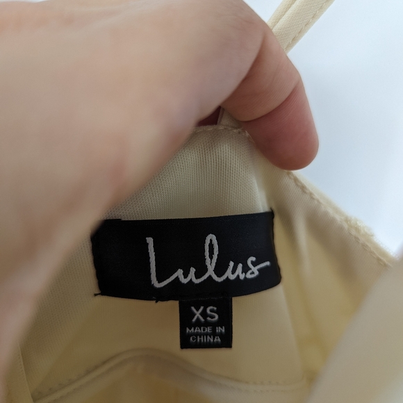 NWT LULU'S Flourishing Embroidered Lace Fit & Flare Midi Dress - Picture 7 of 10